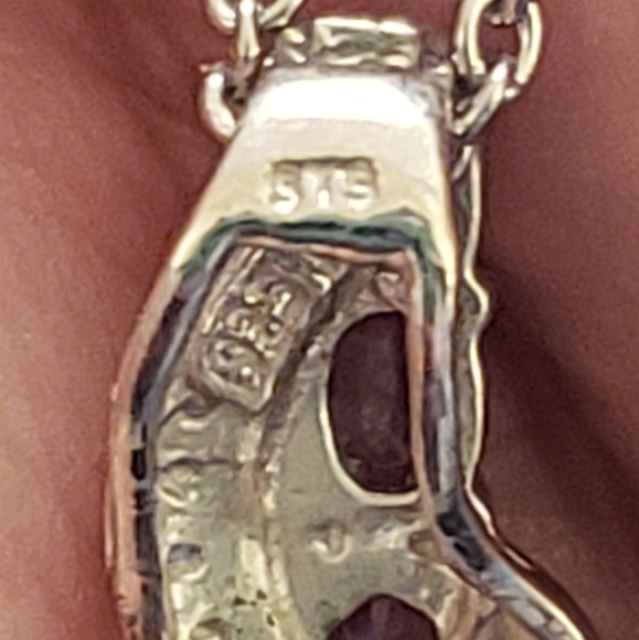 SET Tanzanite ring 5.25 OR Size 5, pendant/w chain, stud earrings, NWT - Picture 9 of 13